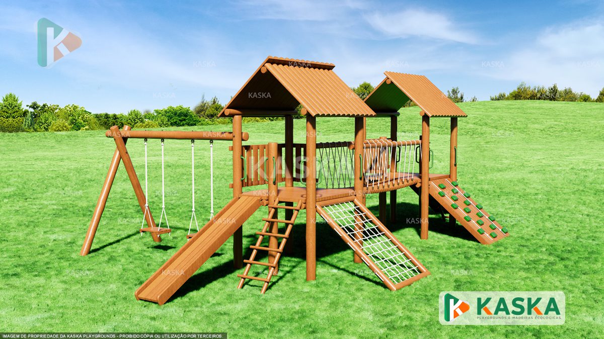 Double Tarzan House - Kaska | Playgrounds and Wood